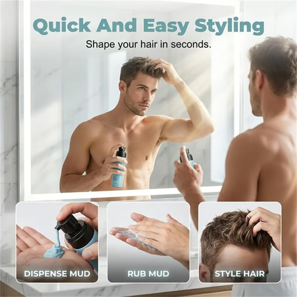 Quick-Dry Matte Styling Mud Spray 5 fl oz B7853