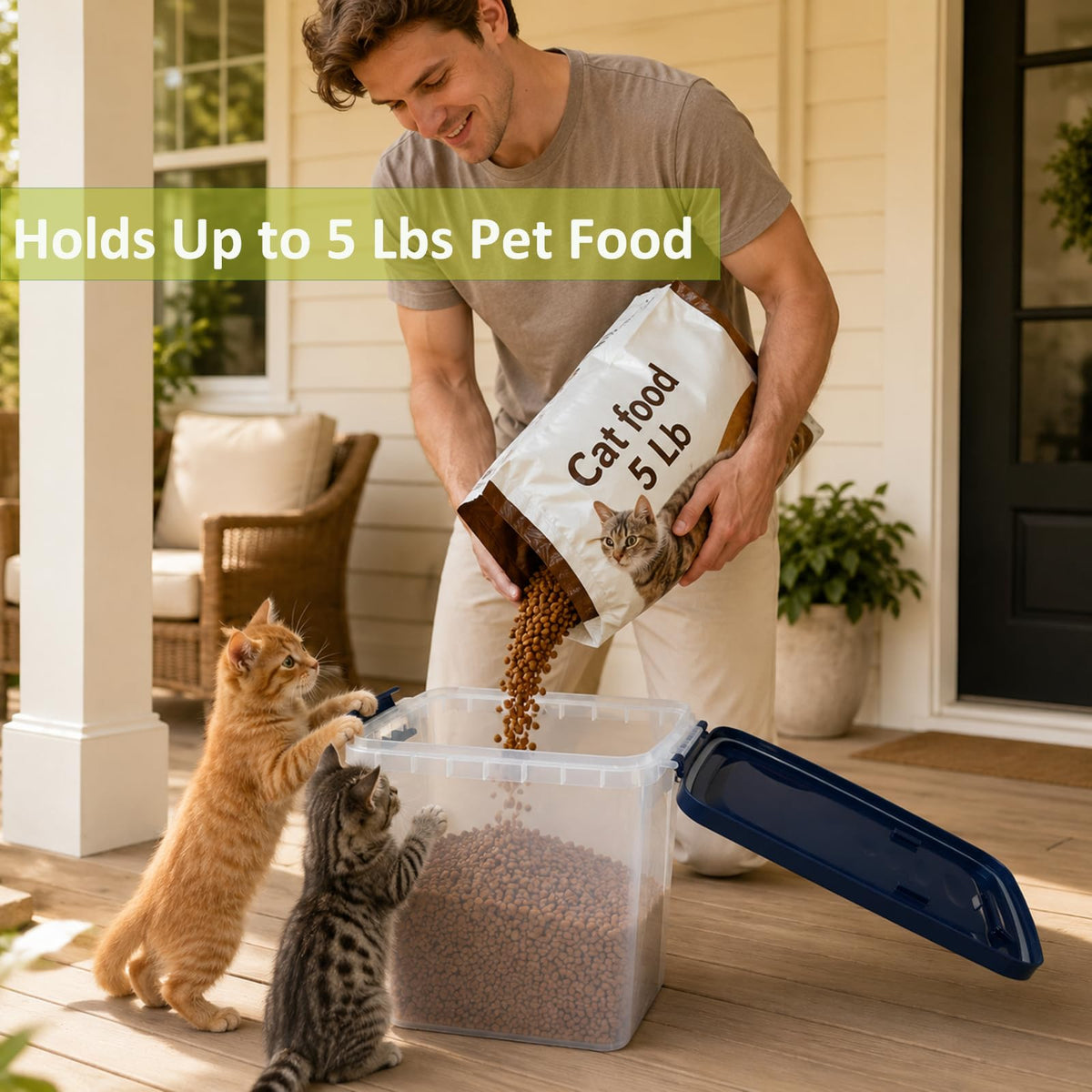 Airtight Pet Food Storage Container H471489