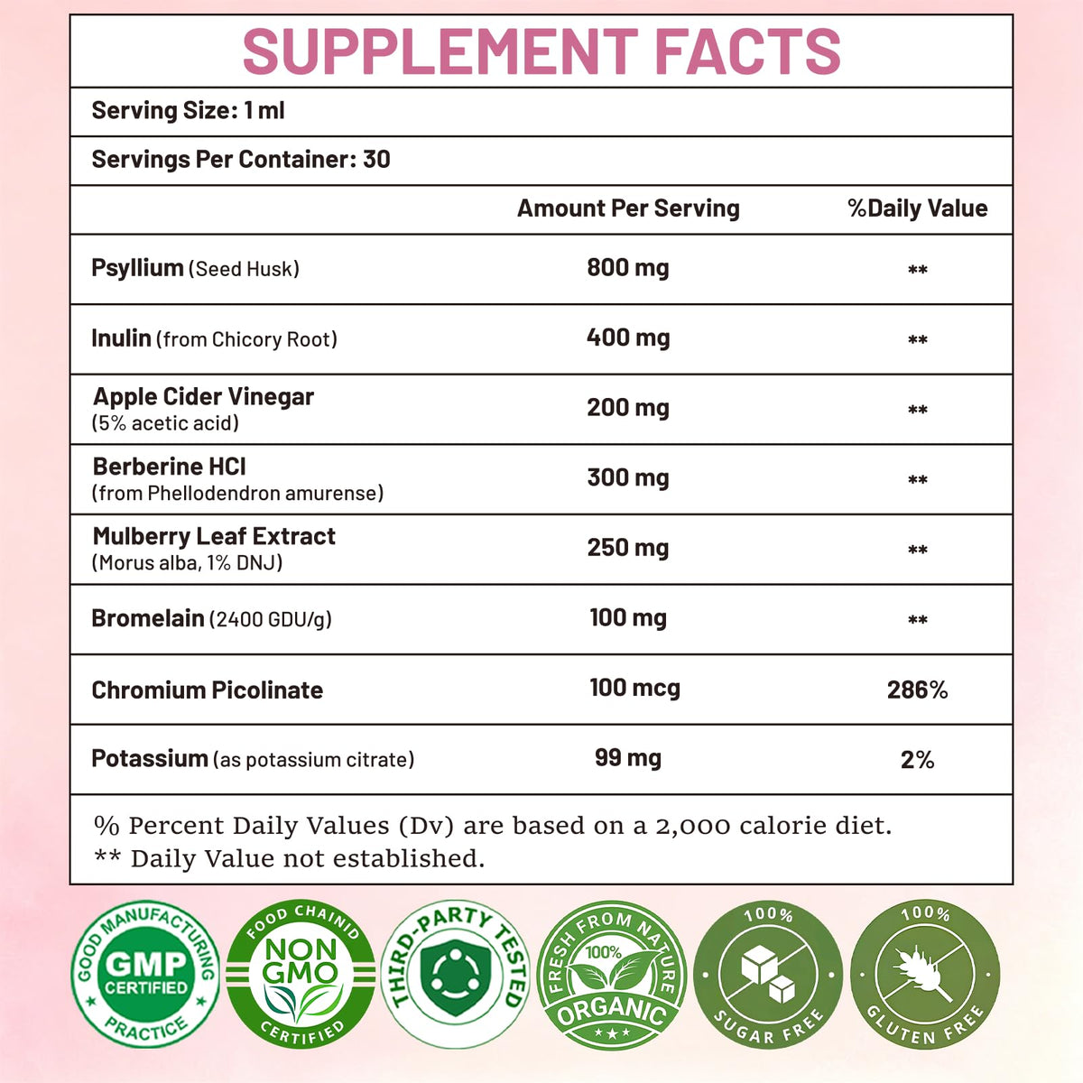 Organic Fiber Supplement Z252