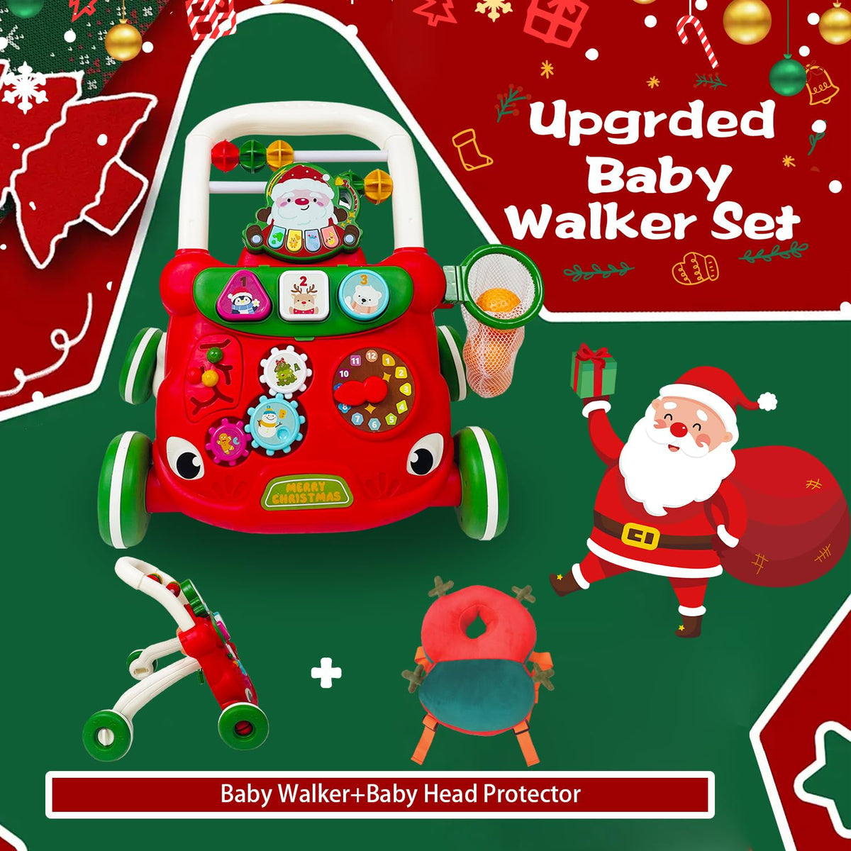 Baby Walker Toys Set with Head Protector Backpack Z34224