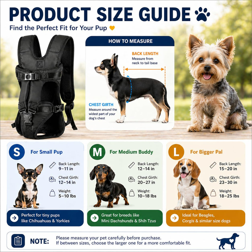 Legs Out Front Pet Carrier Backpack for Small Medium Dogs Cats up to 25lbs J623