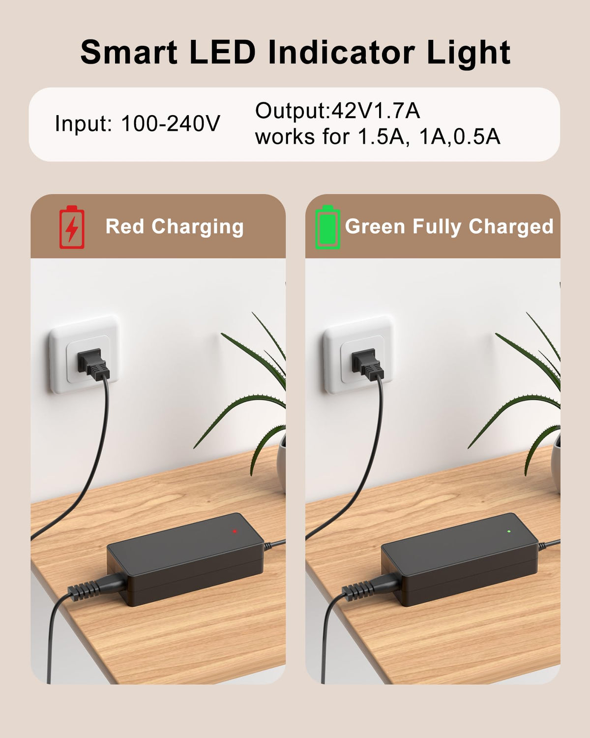 42V Electric Scooter Charger C21684