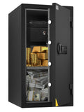 Fireproof Safe Box with Drawer, 3.47 Cu Ft Y50463