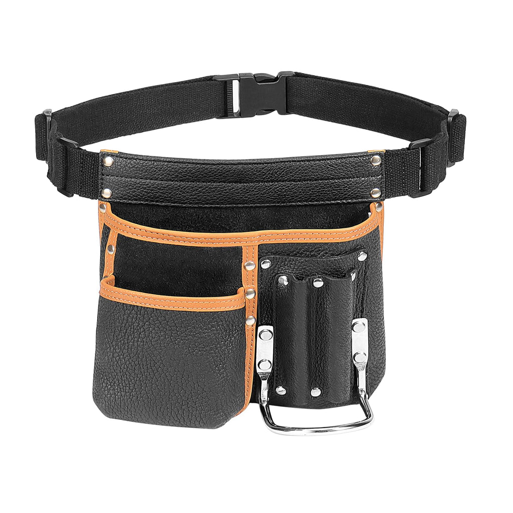 Genuine Leather Tool Belt with Multi Pockets C24774