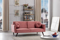 72 Inch Velvet Convertible Futon Sofa Bed with Reclining Backrest K619470
