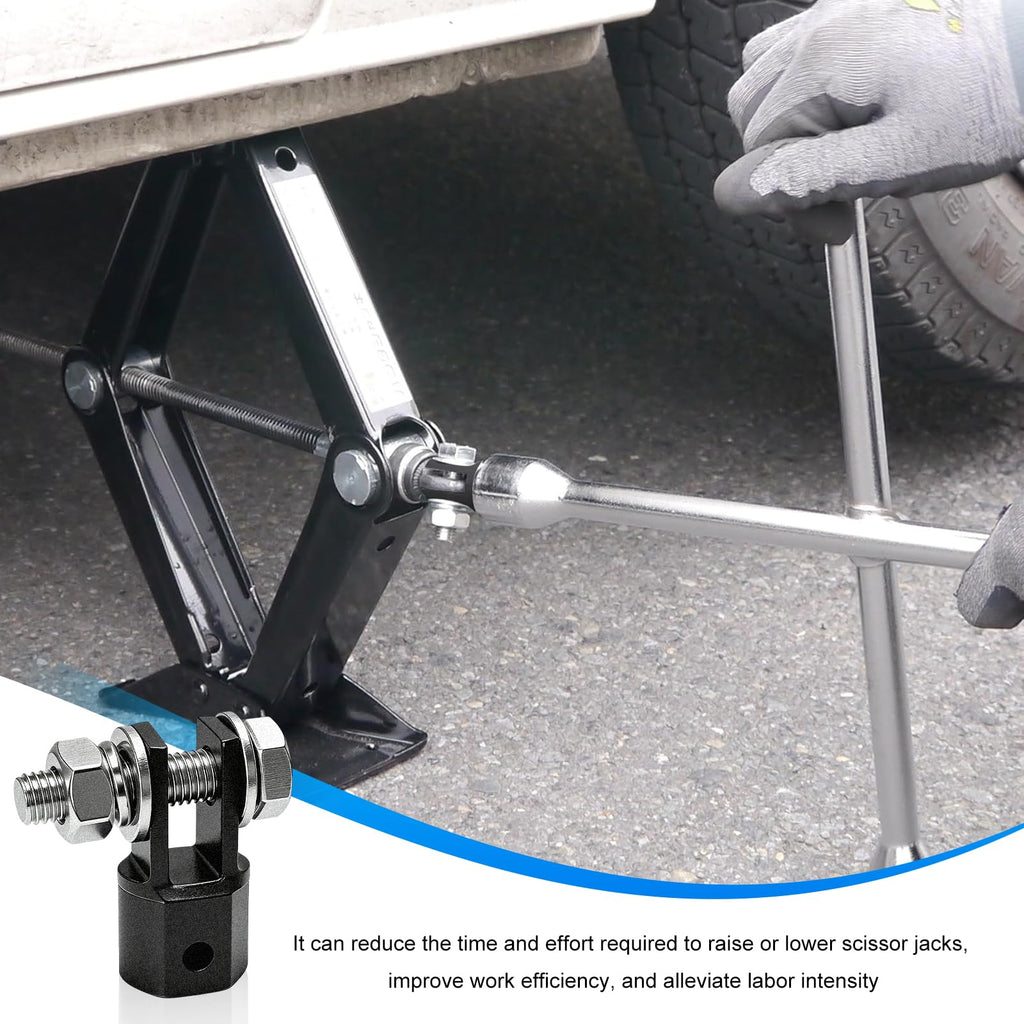 Scissor Jack Drill Adapter for 1/2 Inch Impact Wrench F45491