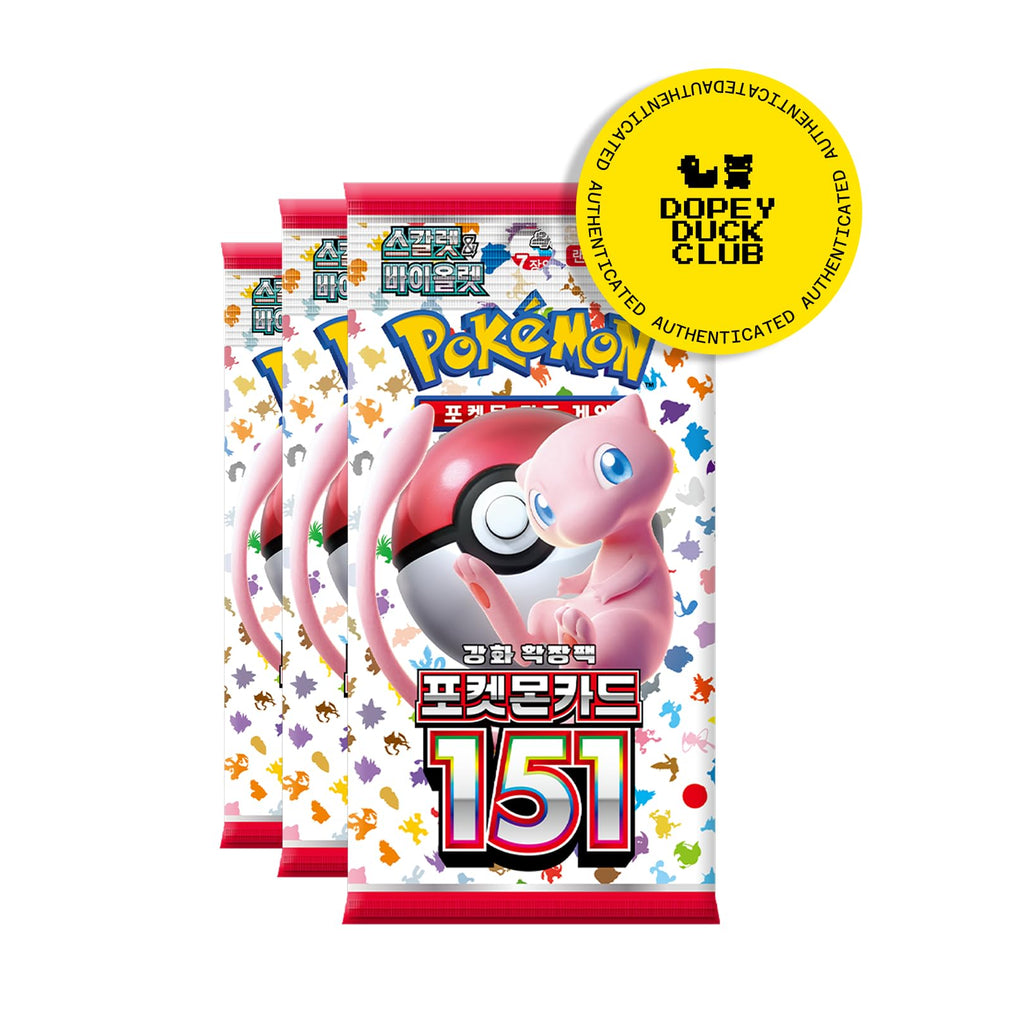 Korean 151 Booster Packs D334899