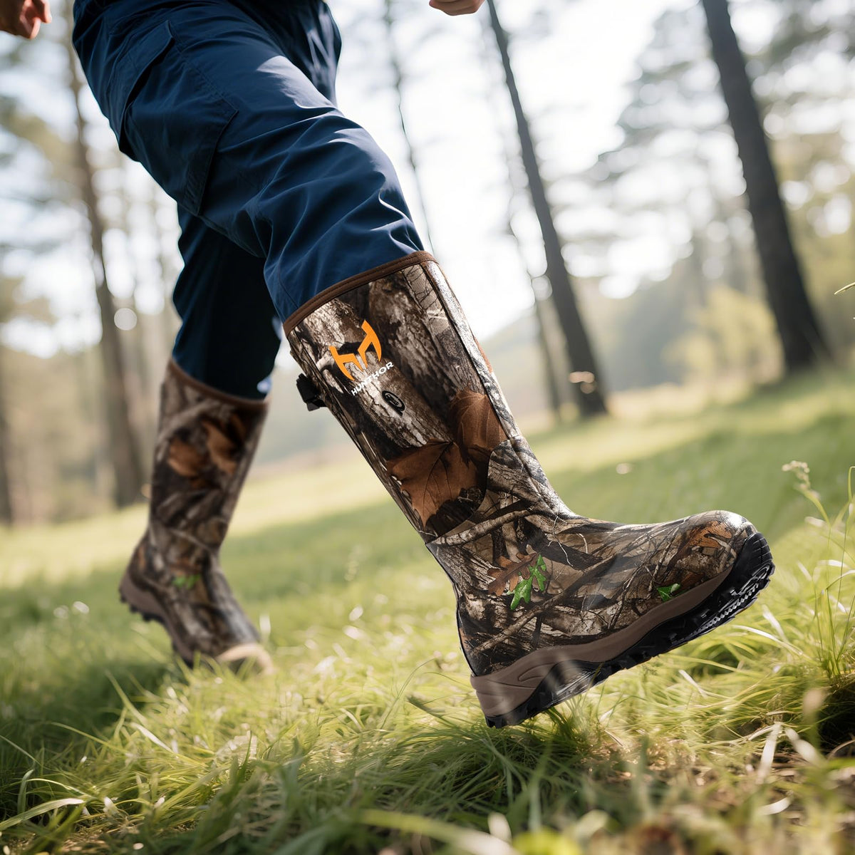 Waterproof Insulated 6mm Neoprene Rubber Hunting Boots E825115
