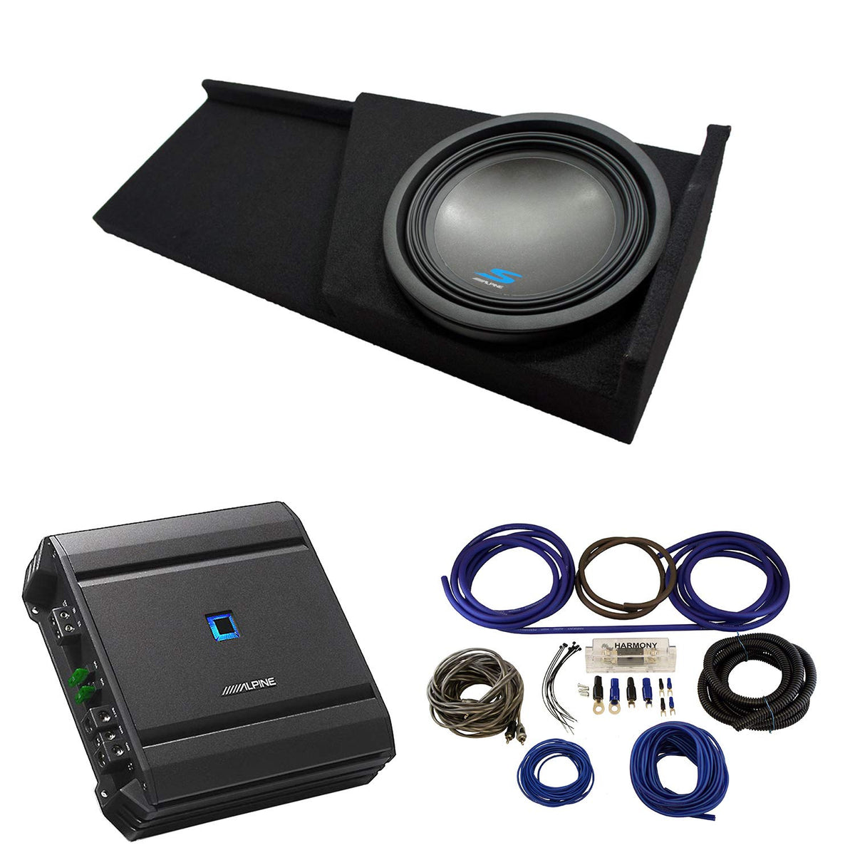 12" Sub Box and Amp O3541