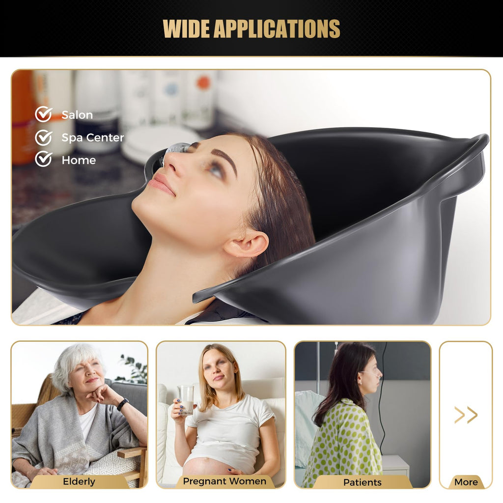 Portable Plastic Shampoo Unit with Electric Pump N640042