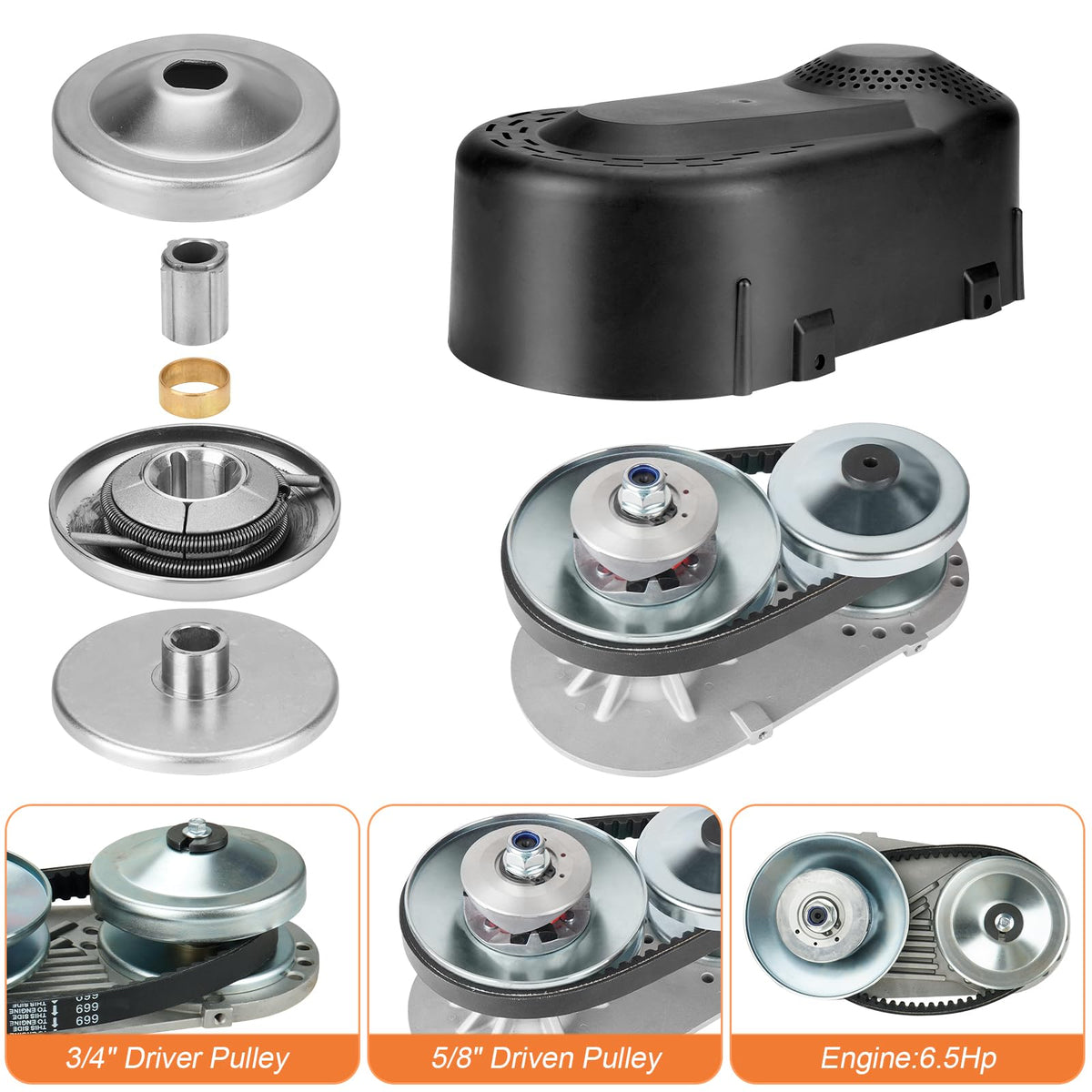 Torque Converter for 212cc Engine 3/4" Clutch Y835417