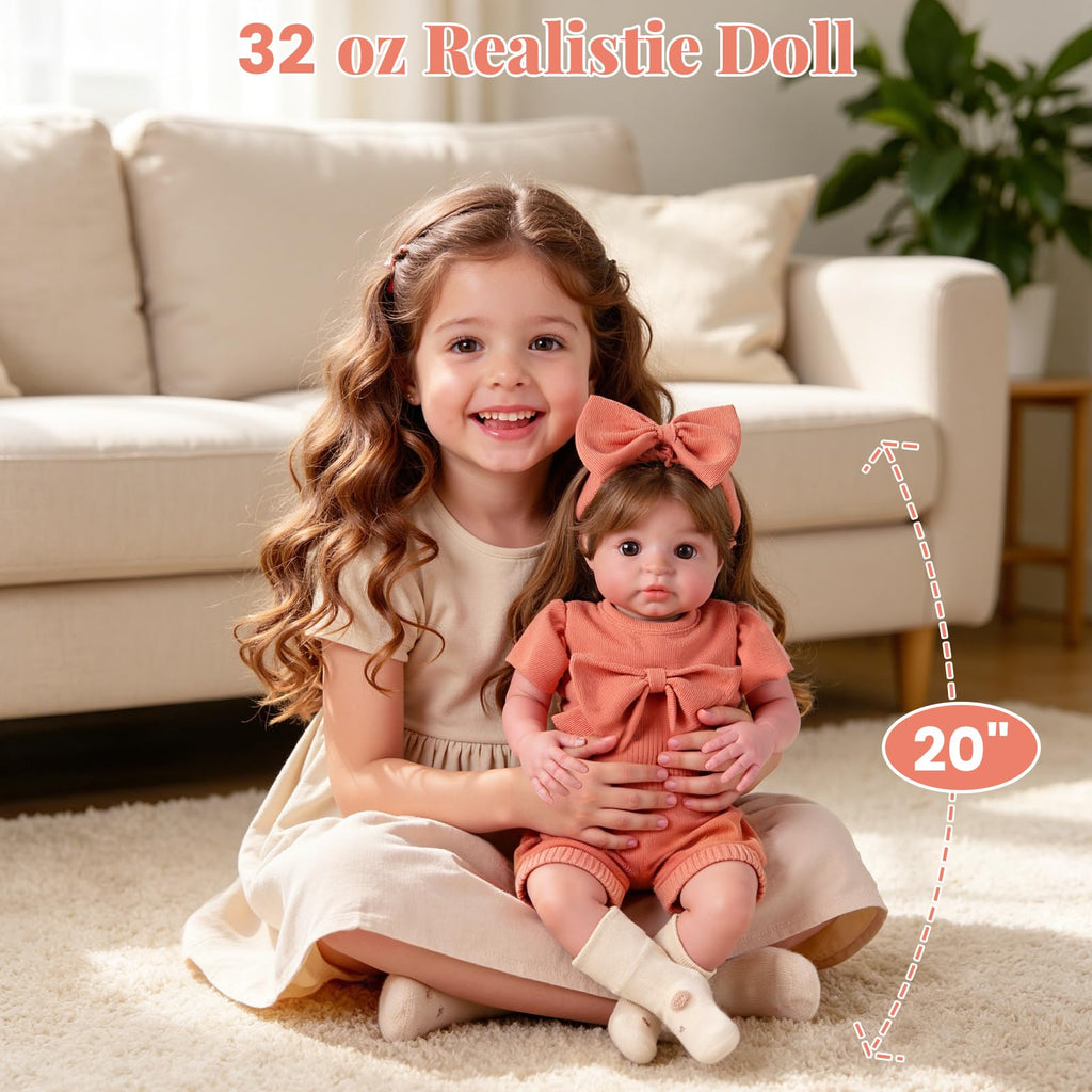 20 Inch Realistic Baby Doll S72851