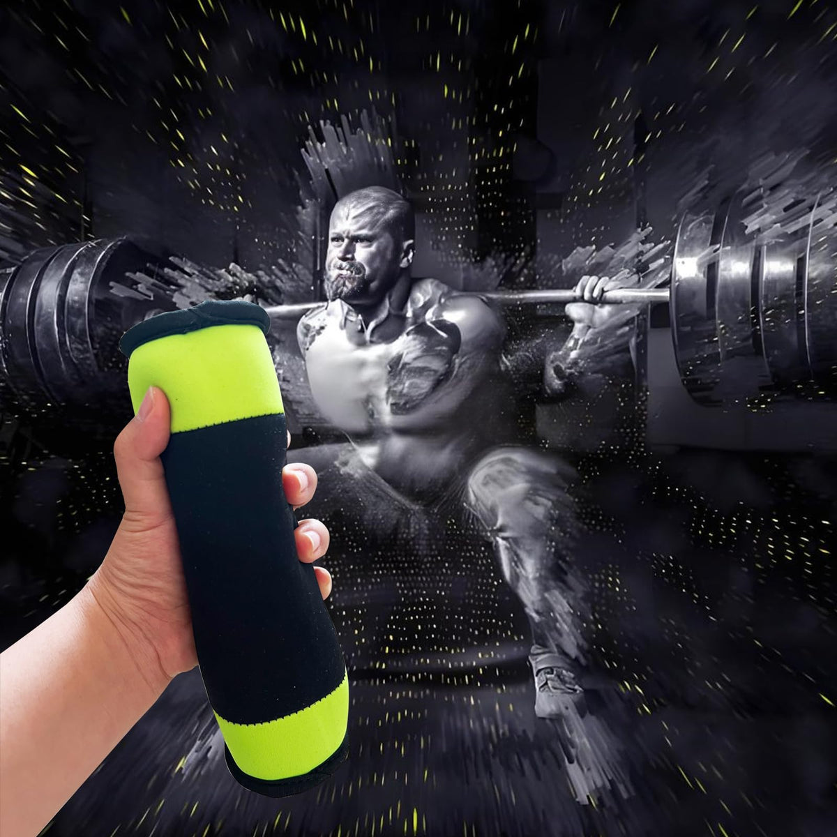 Soft Hand Weights with Hand Straps I47004