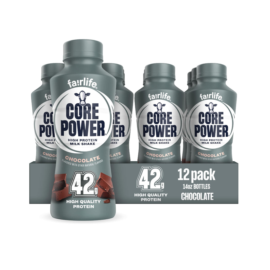Chocolate High Protein Shake 42g 14oz 12 Pack U248595