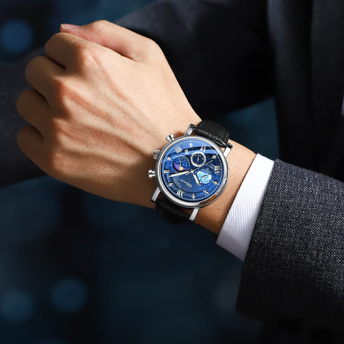 Men Classic Chronograph Analog Watch P861