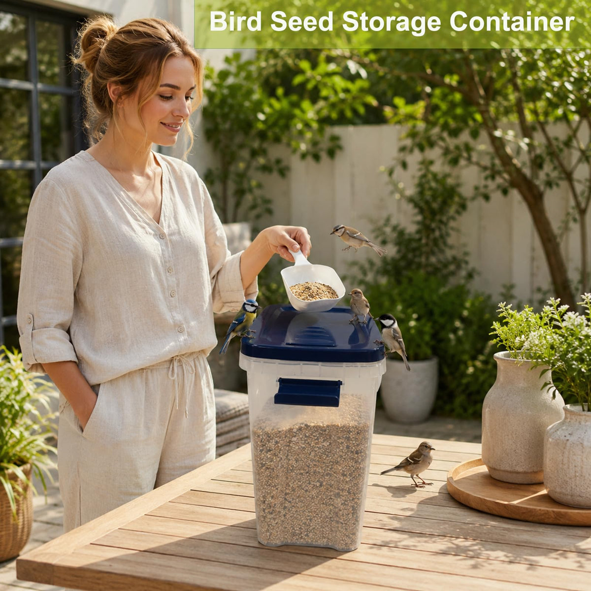 Airtight Pet Food Storage Container H471489