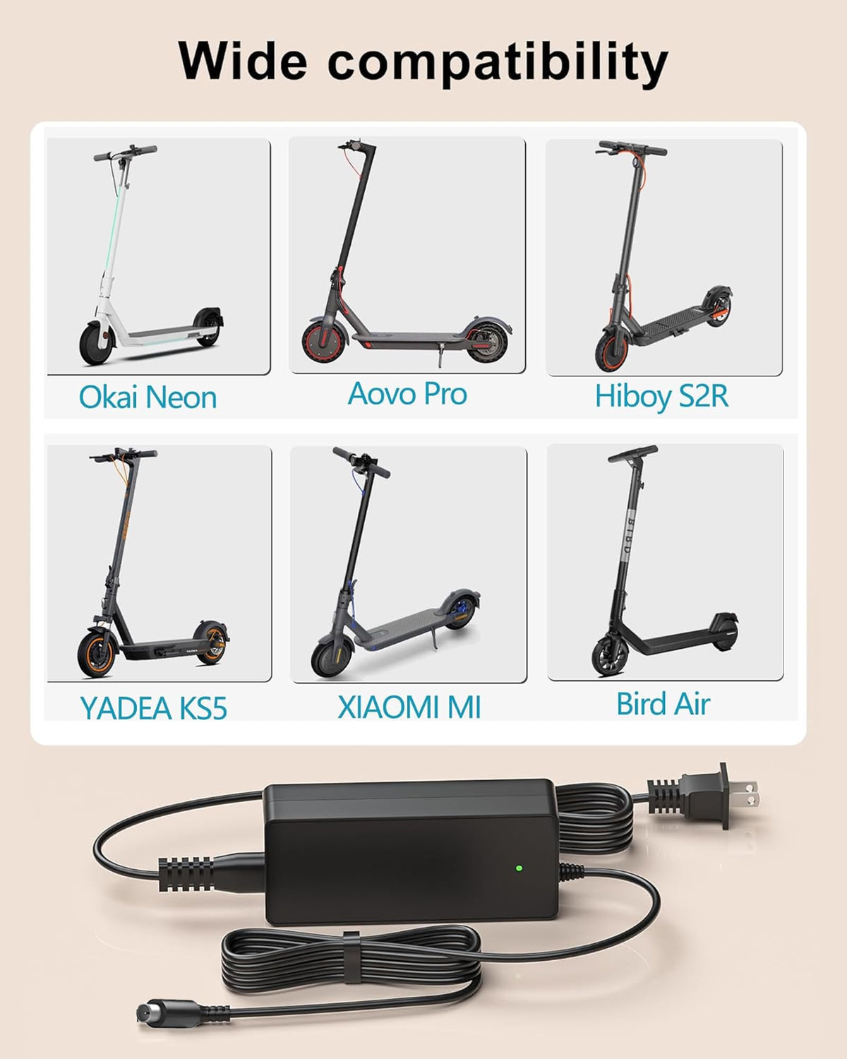42V Electric Scooter Charger C21684