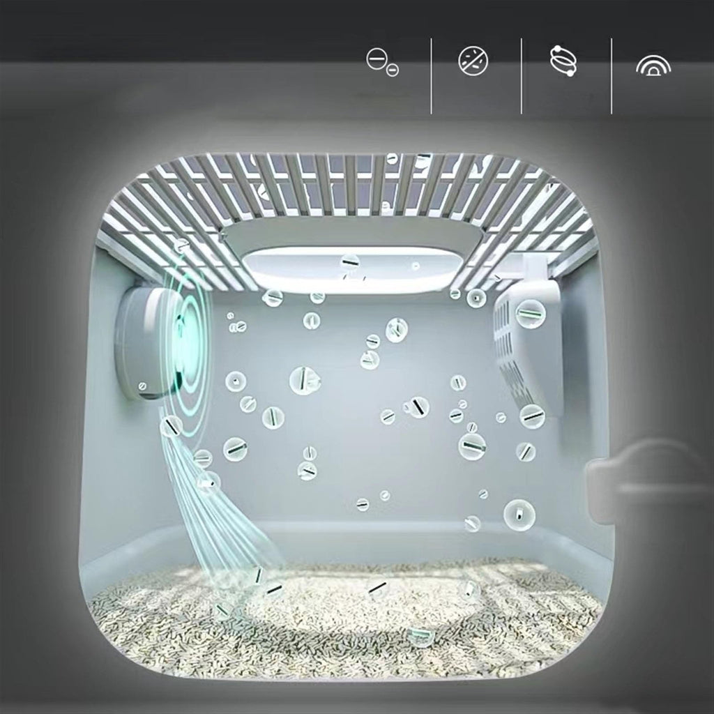 Fully Enclosed Extra Large Cat Litter Box C68000