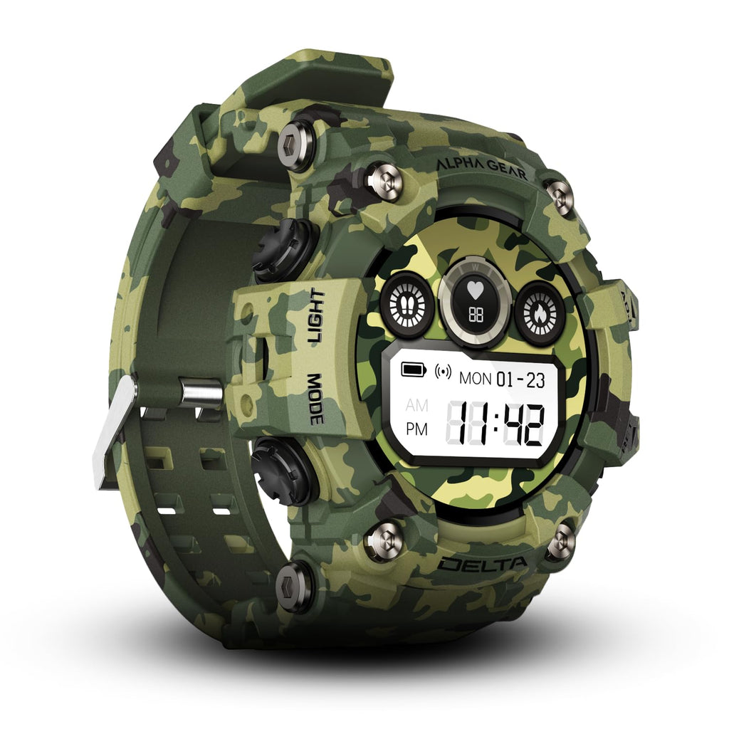 Camo Green Rugged Smartwatch Z833658