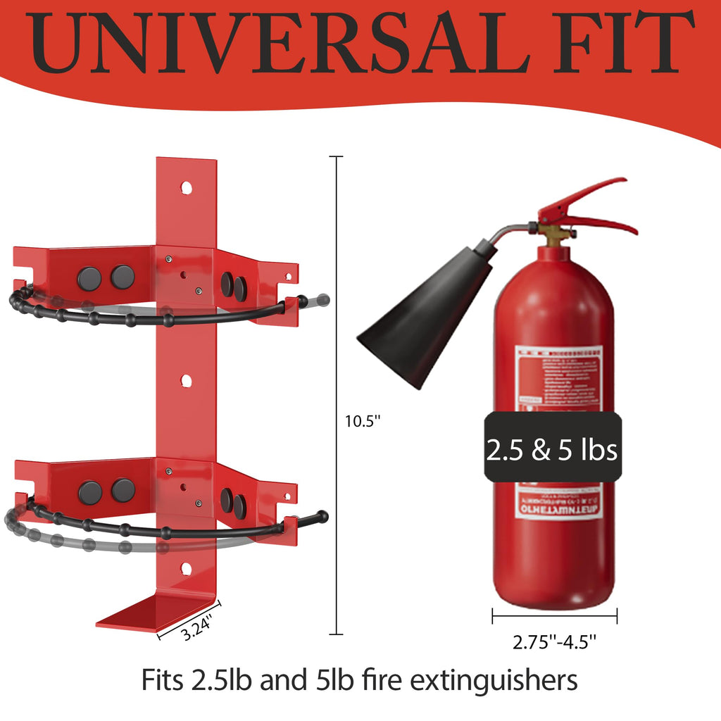 Fire Extinguisher Mount Bracket 2.5&5lb 1 Pack O539293