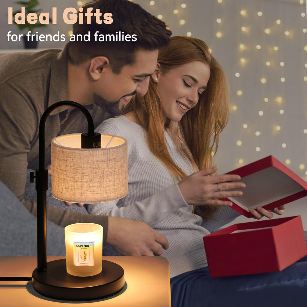 Candle Warmer Lamp with Timer, Adjustable Height D2217