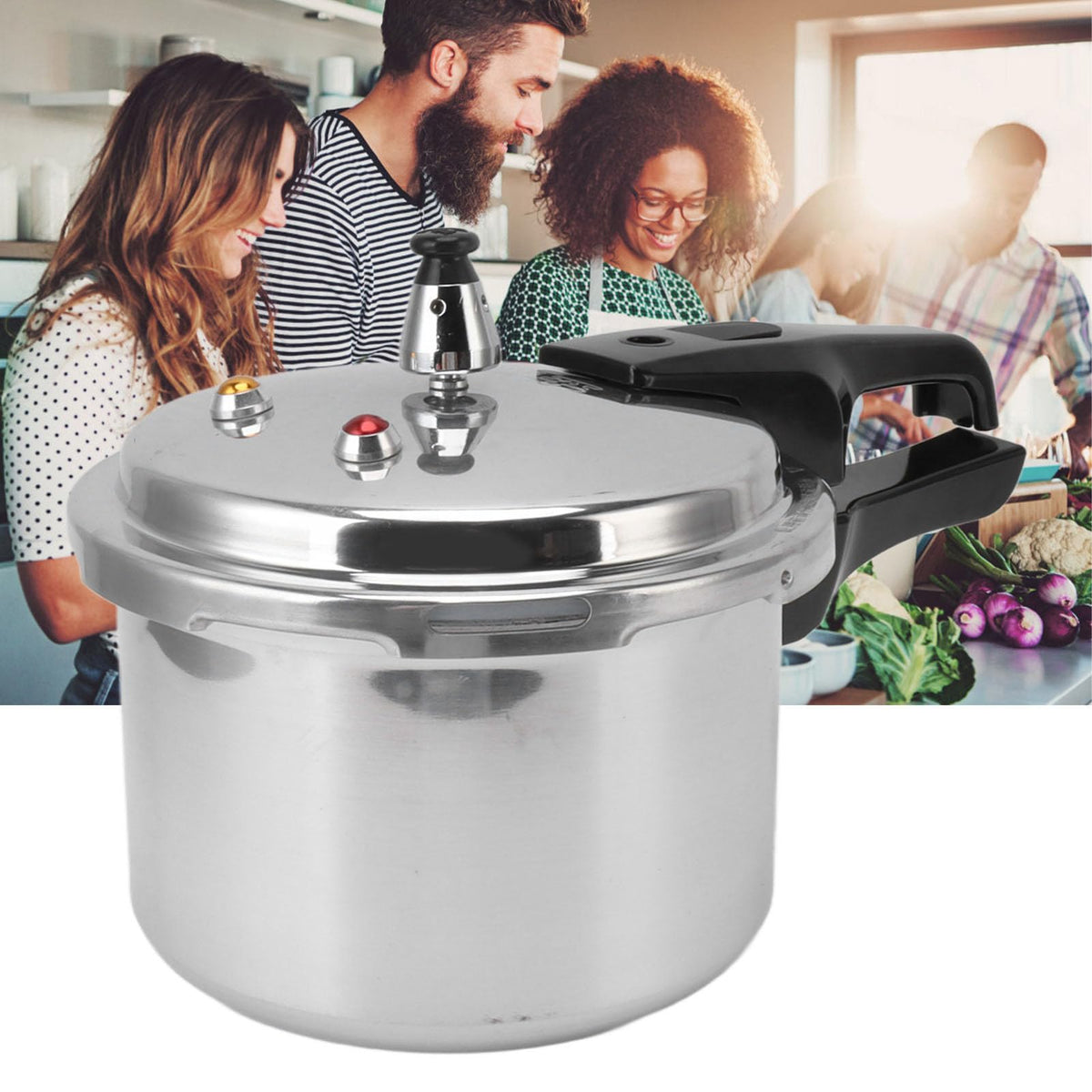3L Stainless Steel Pressure Cooker M13615