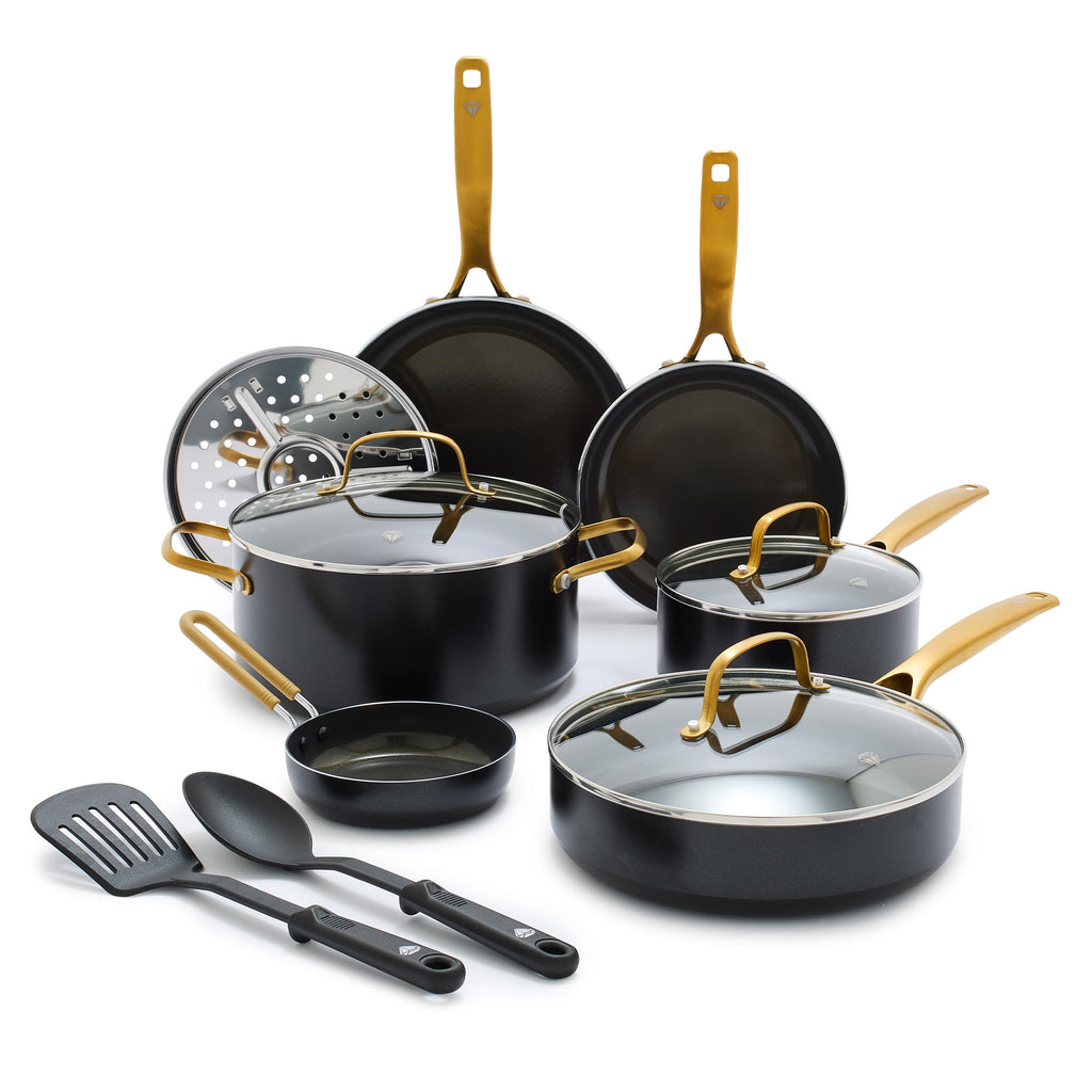 12 Piece Ceramic Nonstick Cookware Set B835
