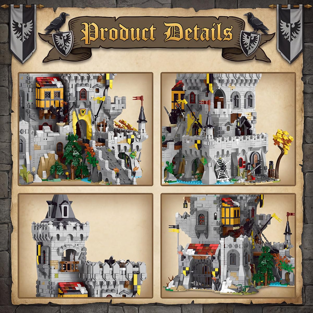 Medieval Castle Building 4961 Pcs B9791