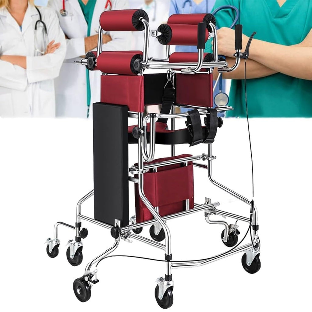 Foldable Adult Walker with 8 Wheels and Seat N933