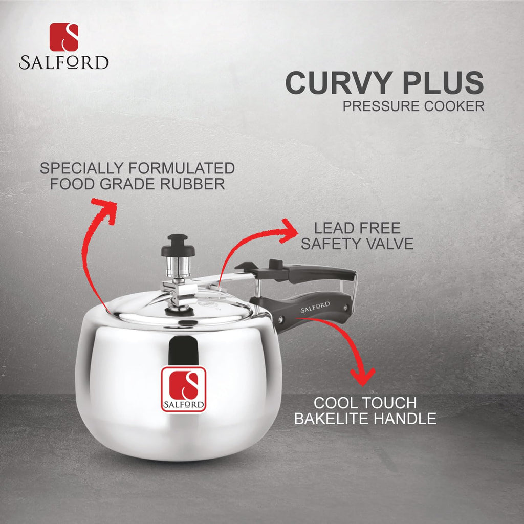 2 Litre Aluminium Pressure Cooker Y82481