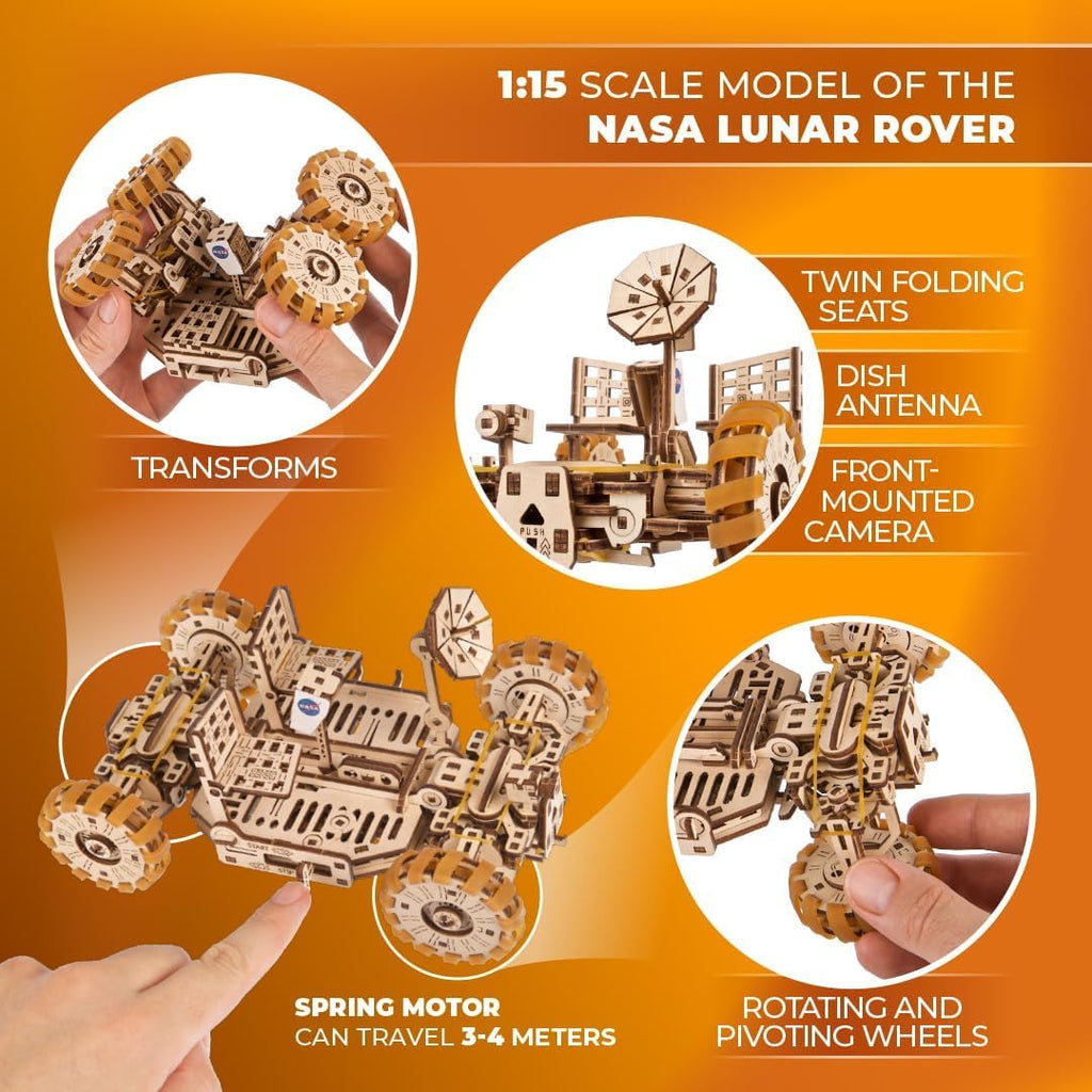 3D Wooden Mechanical Puzzle 319-Parts W6883