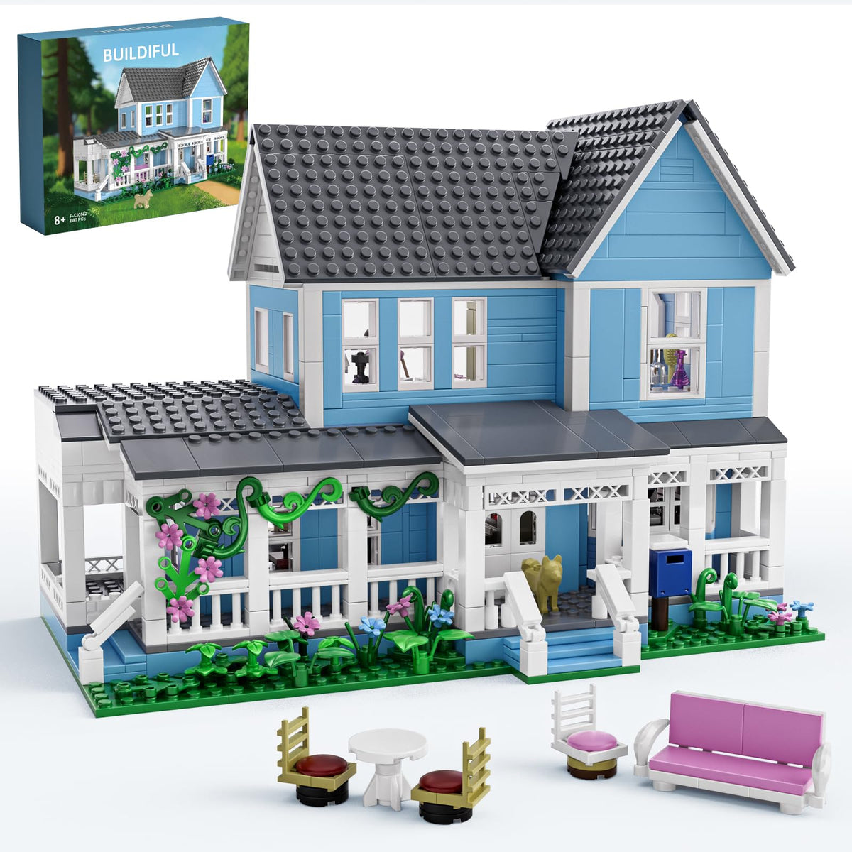 Building Block Toys Set 1107 PCS T3416