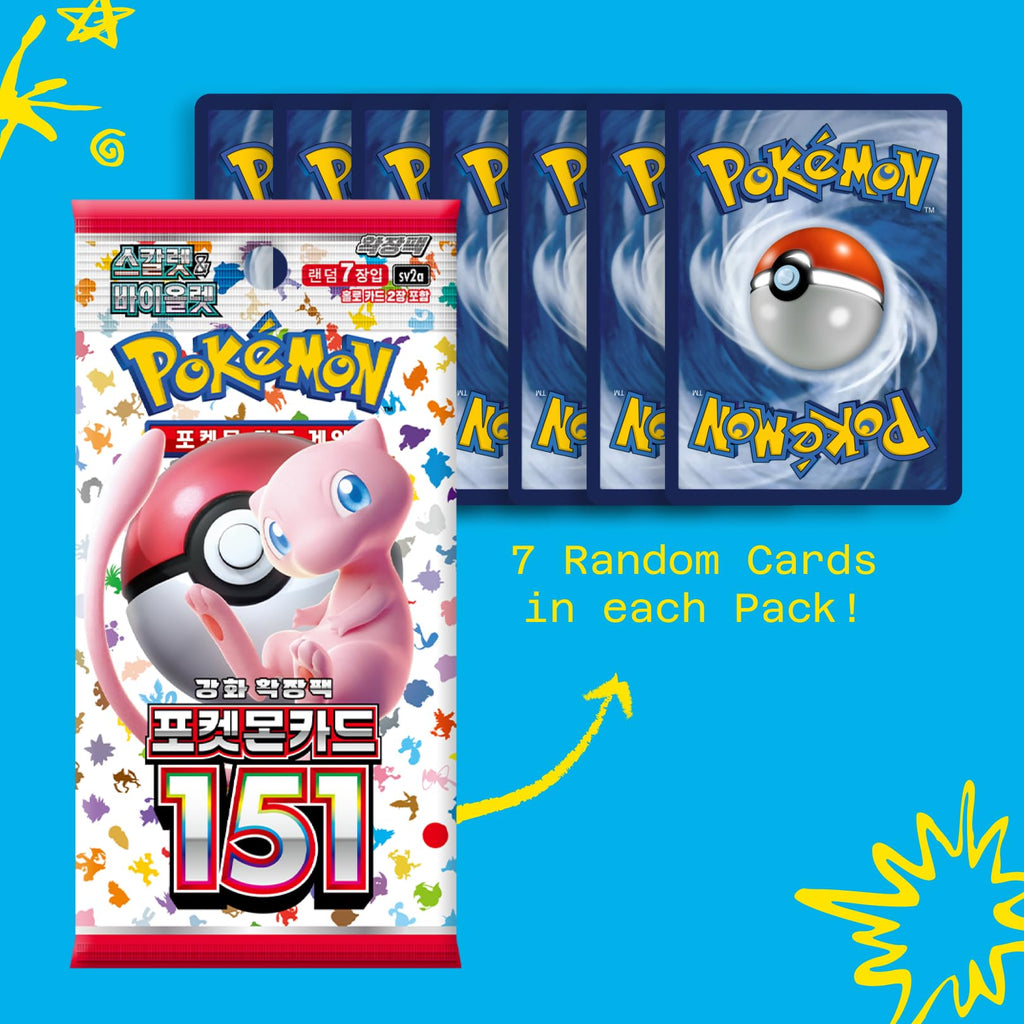 Korean 151 Booster Packs D334899