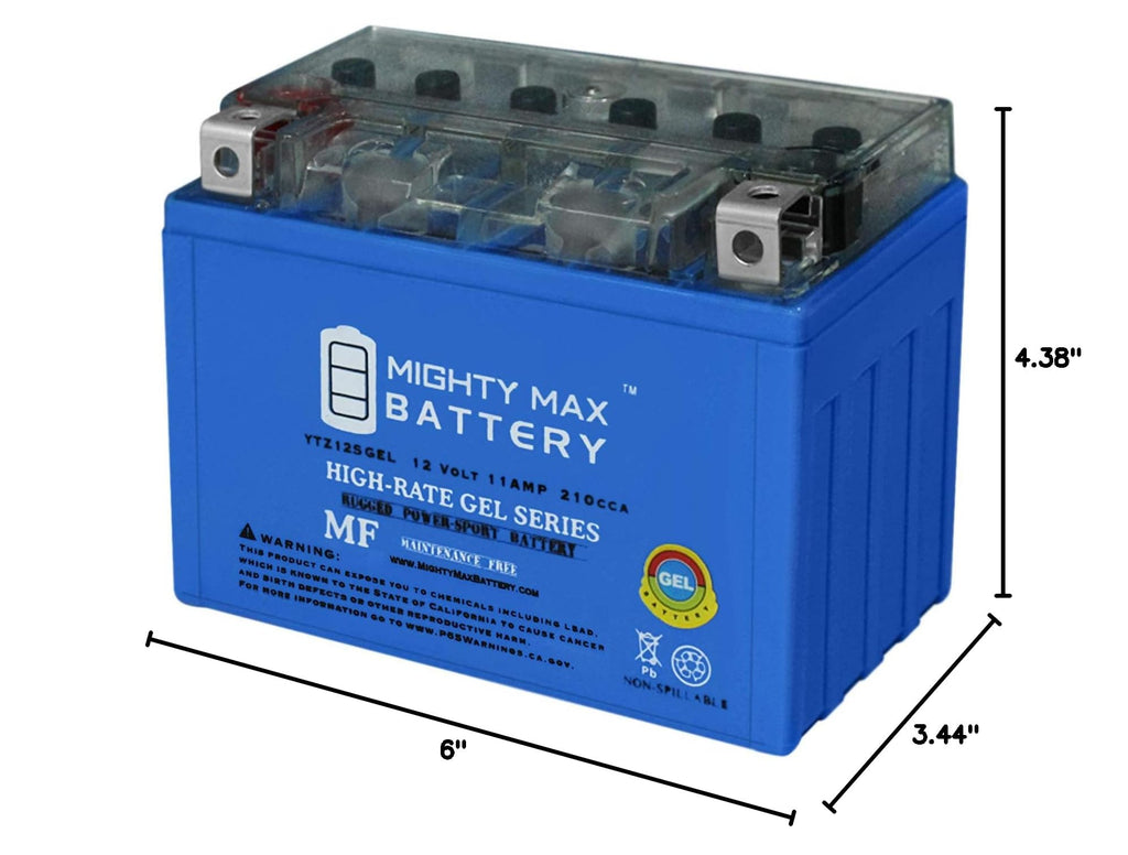 12V GEL and AGM Motorcycle Batteries P43377