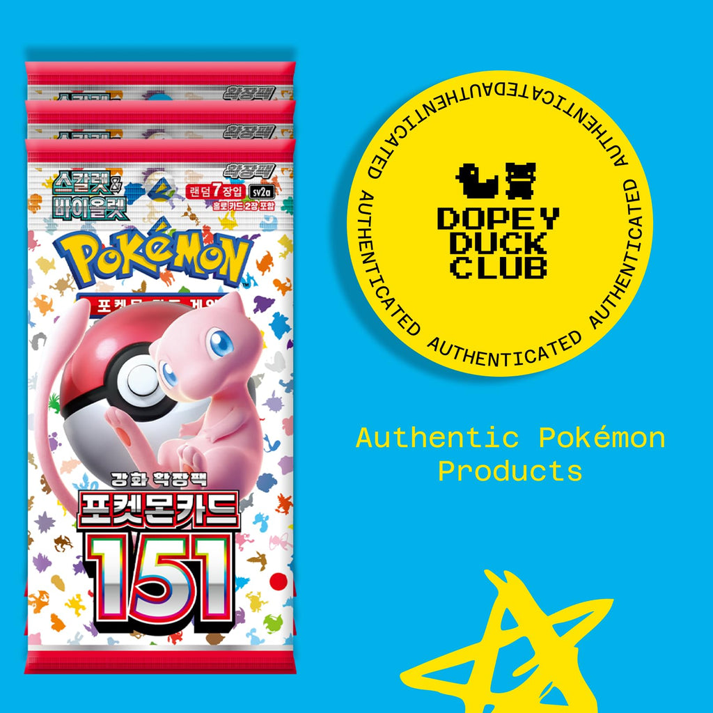Korean 151 Booster Packs D334899