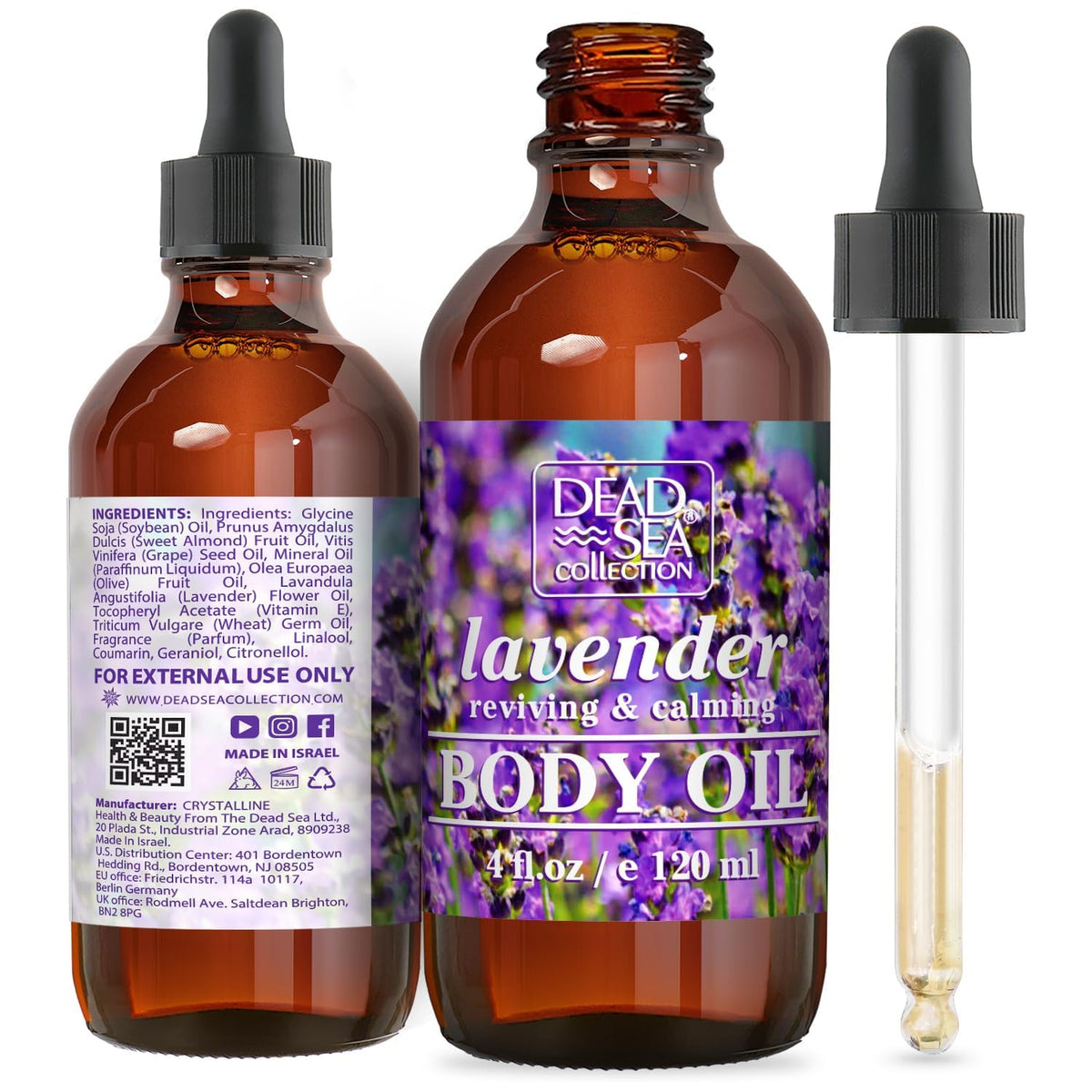 Lavender Body Oil 4 fl.oz G356132