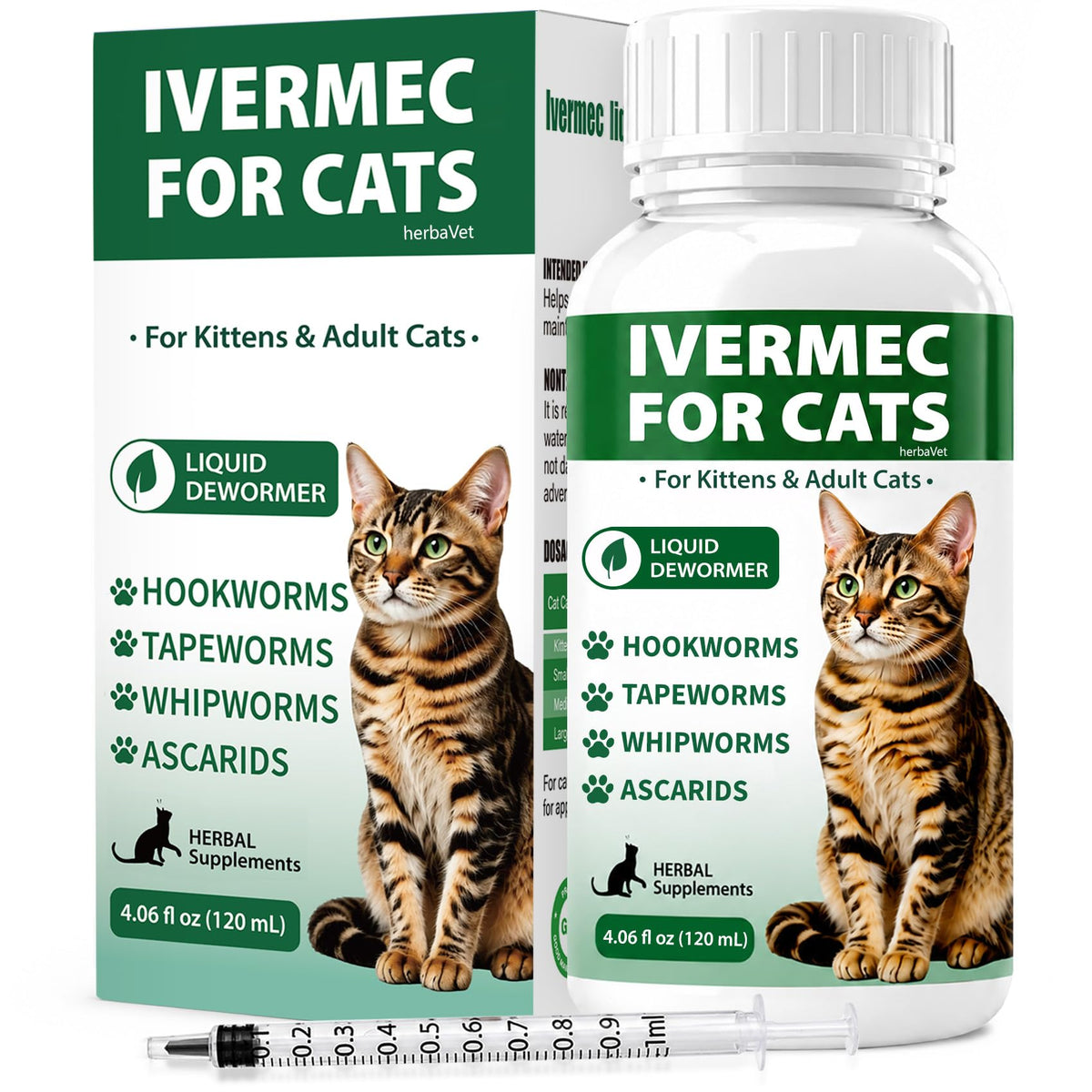 Cat Dewormer Liquid for Cats & Kittens I14892