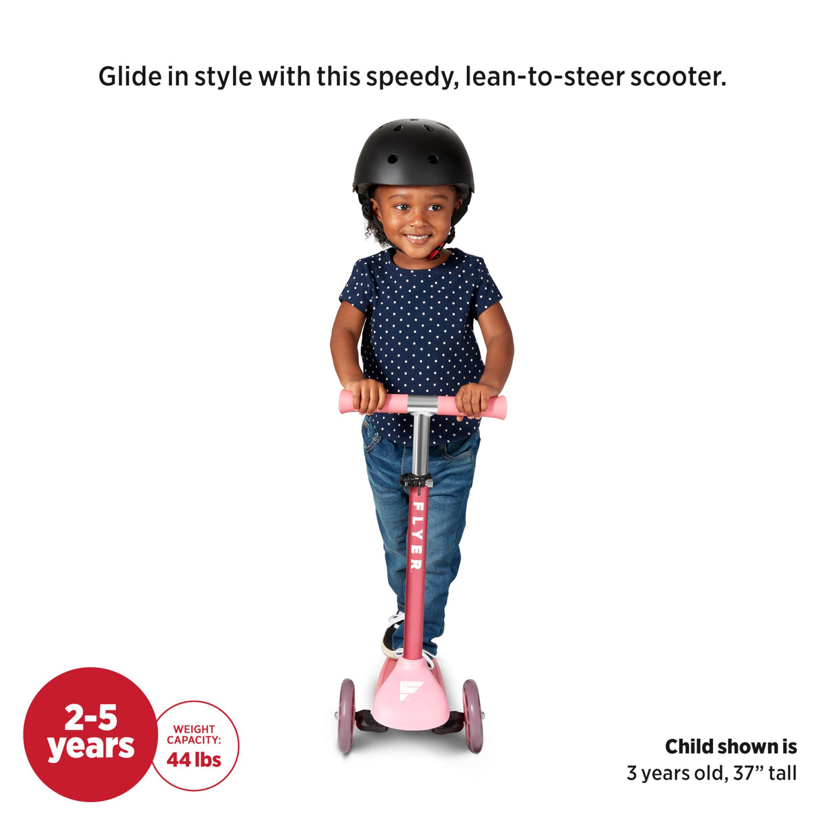 Pink Toddler Scooter F7873