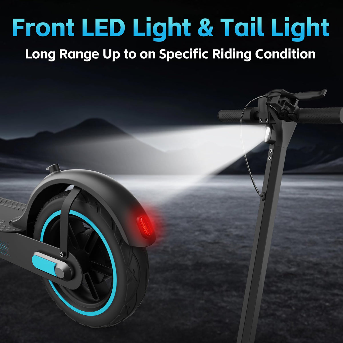 Red 500W Folding Electric Scooter U742
