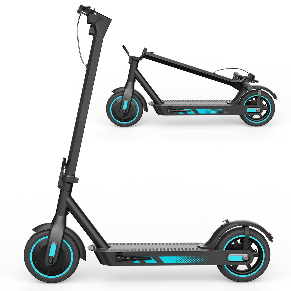 Red 500W Folding Electric Scooter U742