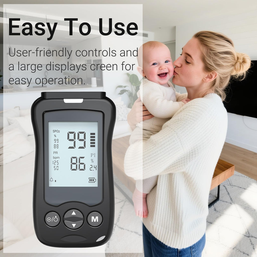 Handheld Pulse Oximeter with Wrap Probe F960770