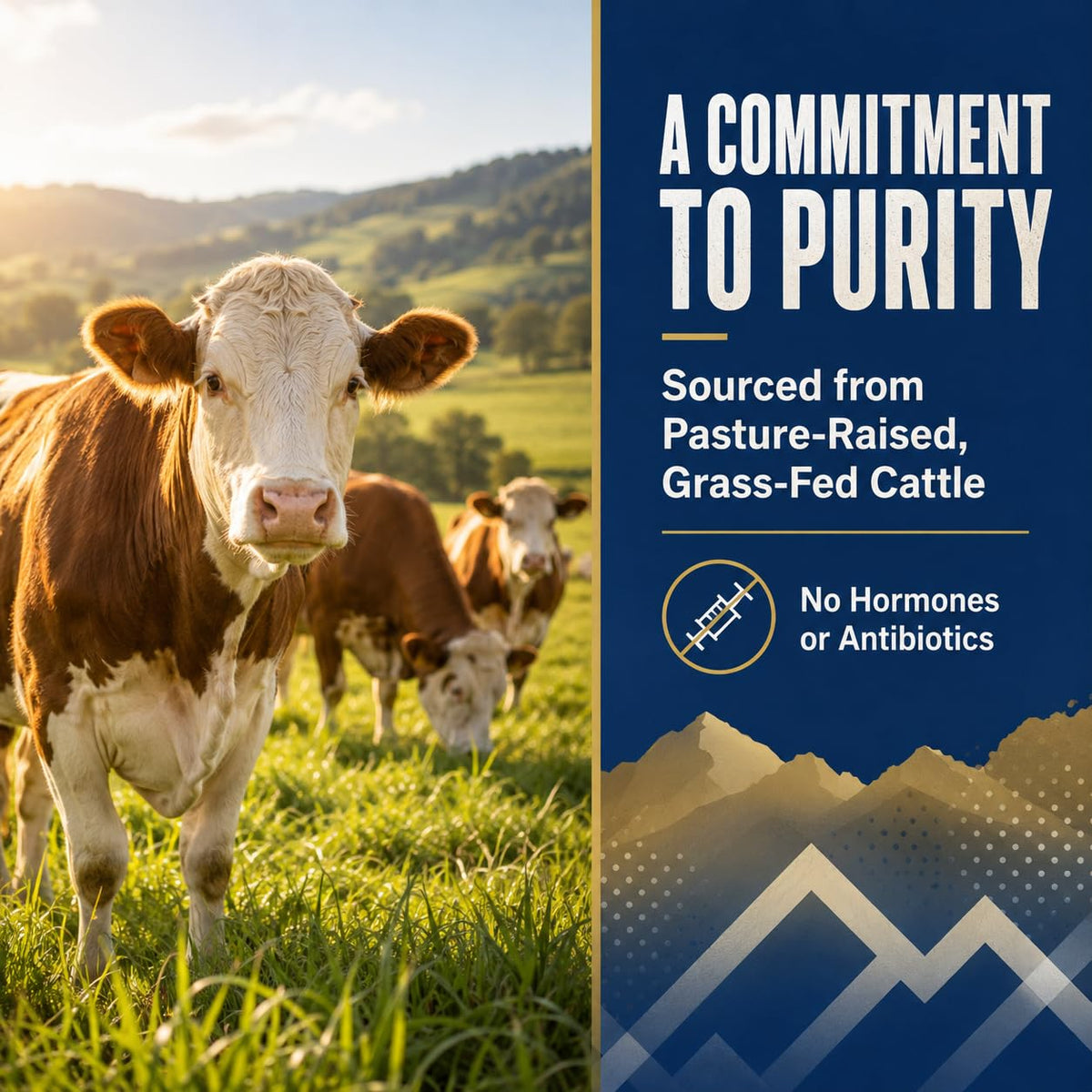 Grass fed Bovine Collagen Peptides Powder 24 Oz Unflavored N7664