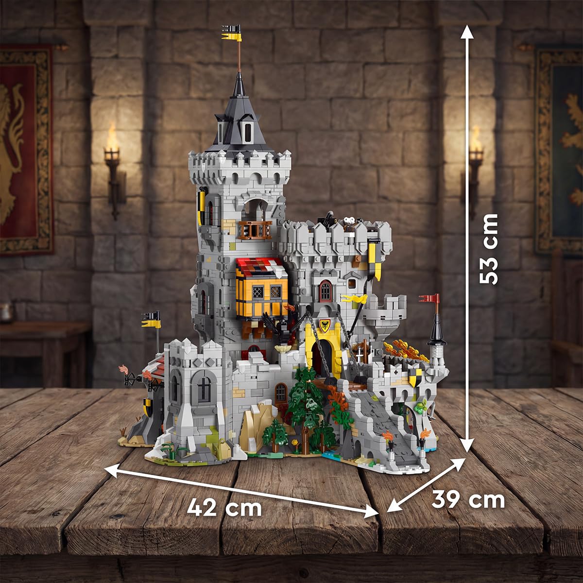 Medieval Castle Building 4961 Pcs B9791