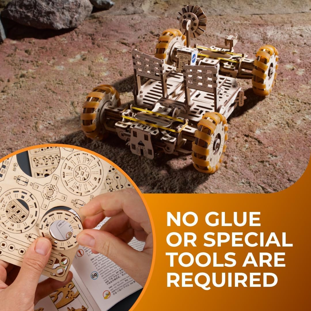 3D Wooden Mechanical Puzzle 319-Parts W6883