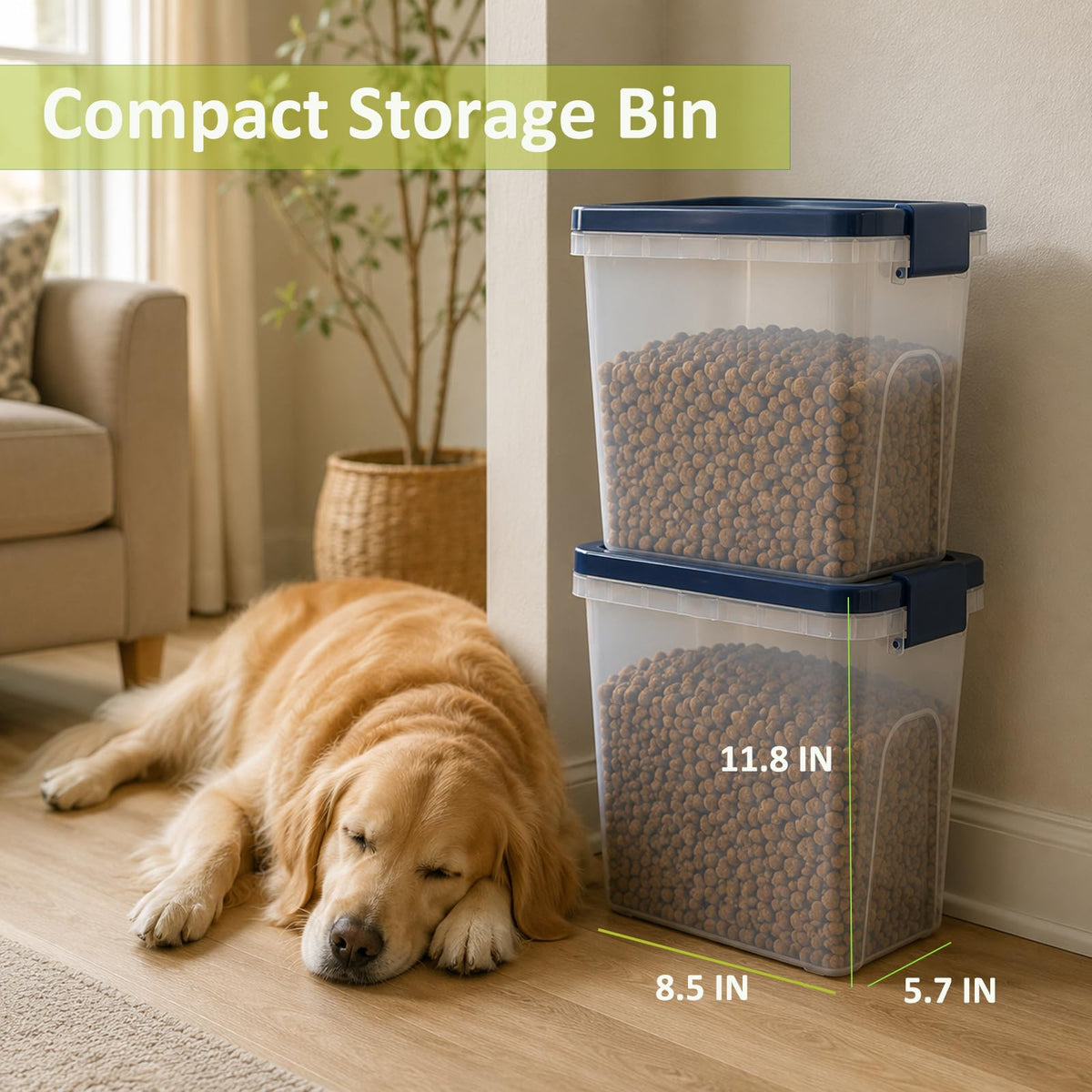 Airtight Pet Food Storage Container H471489