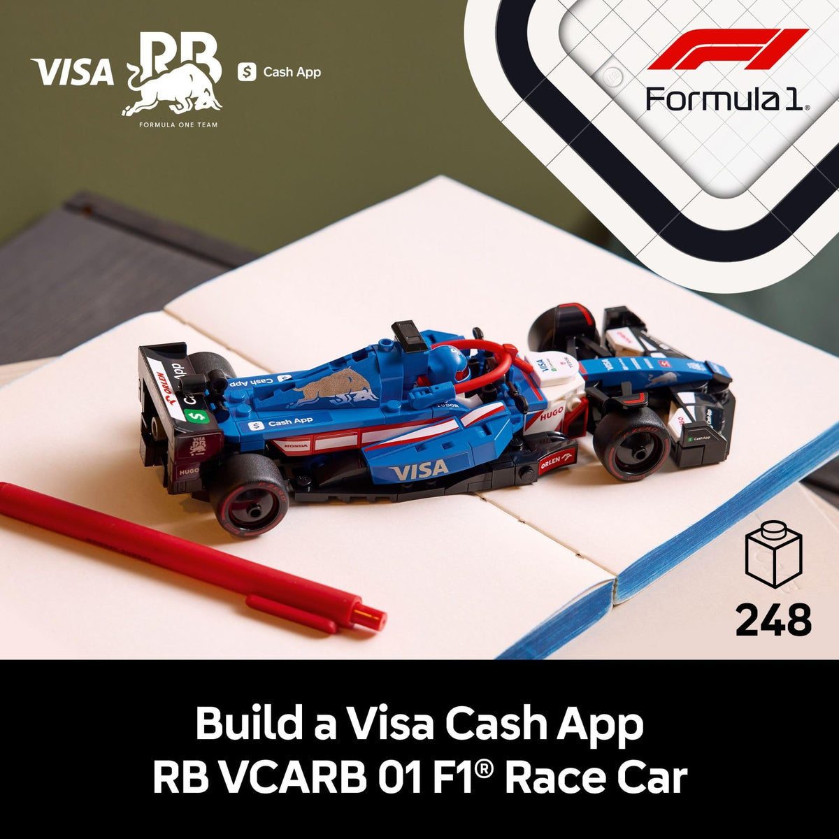 F1 Race Car Building Set X573