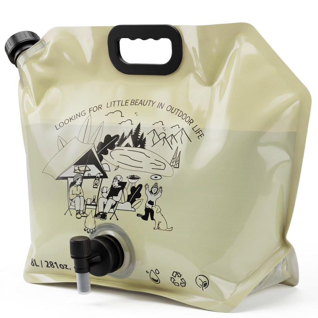 2.1 Gallon Collapsible Water Container with Spout Q404943