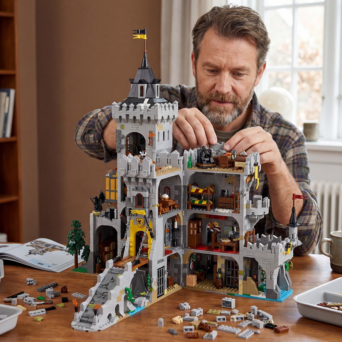 Medieval Castle Building 4961 Pcs B9791