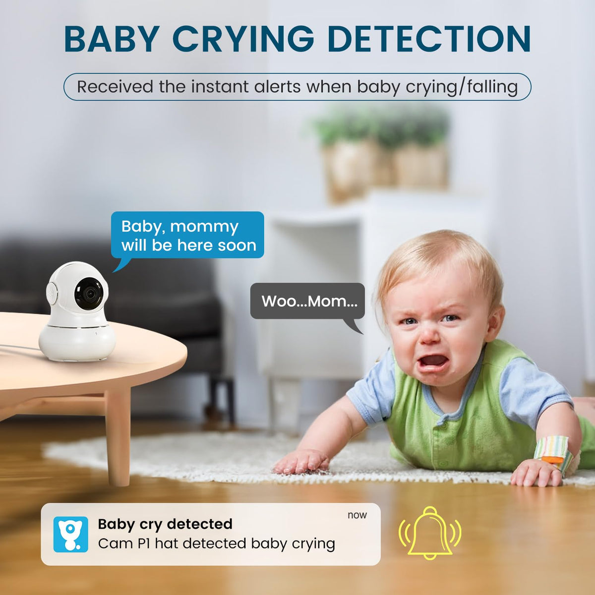 2K Indoor Security Camera with Night Vision N4553