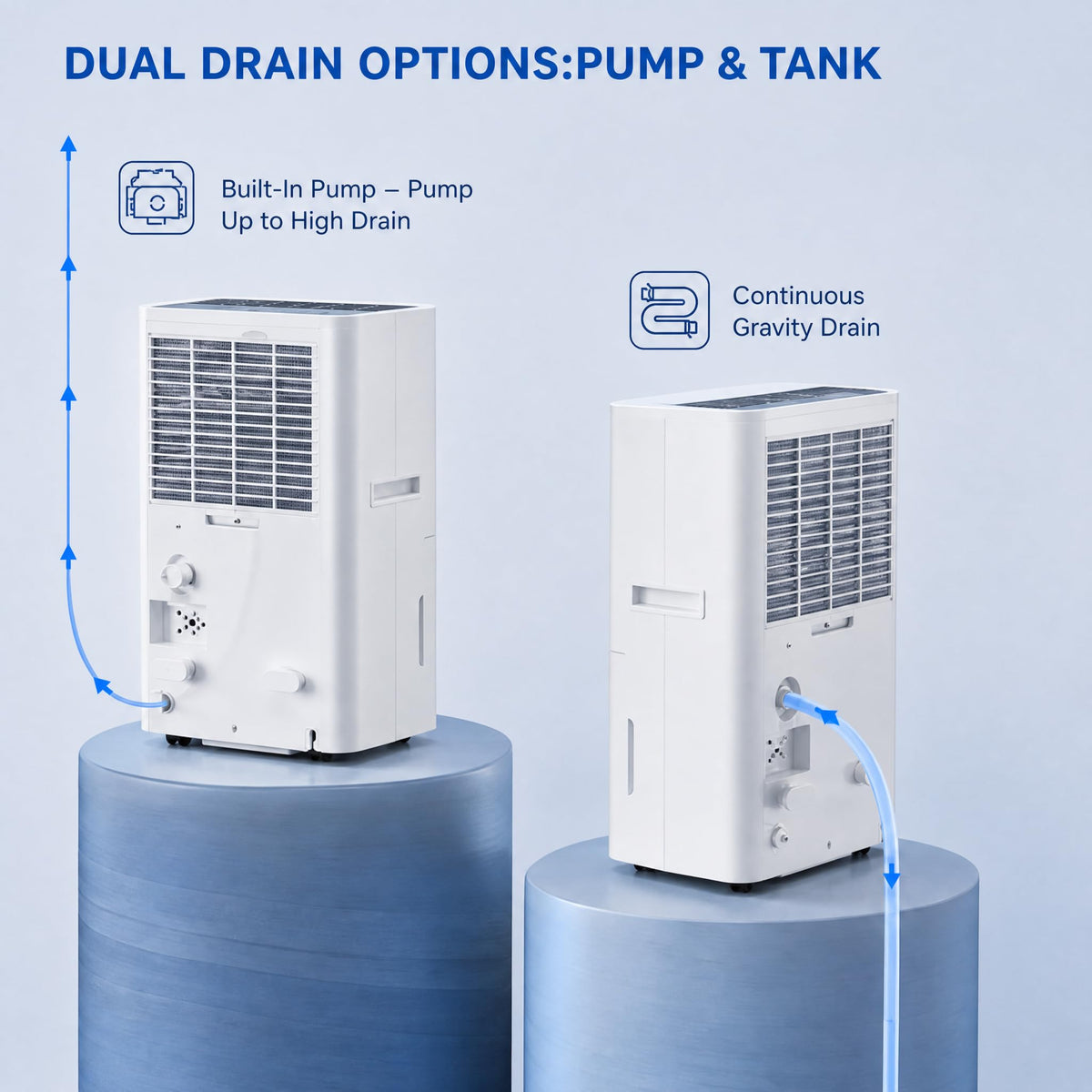 150 Pint Dehumidifier with Pump and Drain Hose K541781